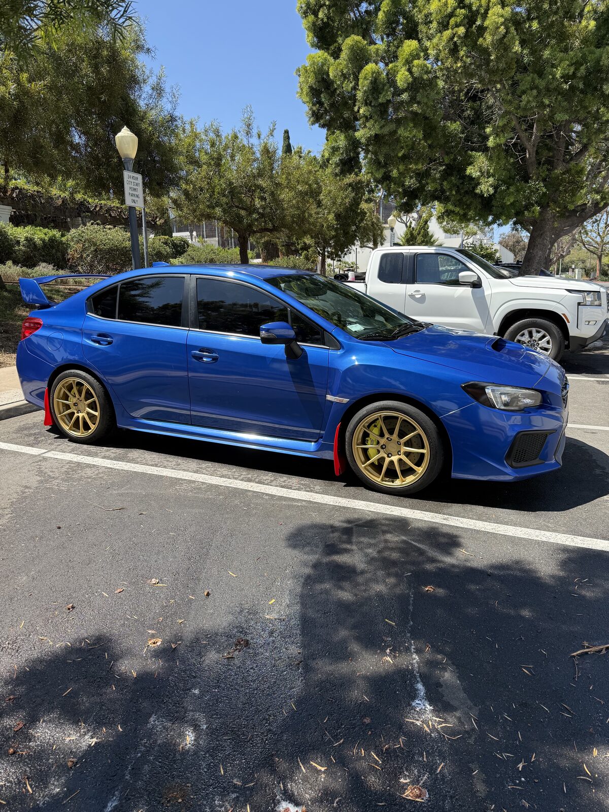Subaru WRX STI after exterior detail